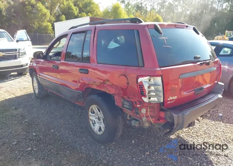 2003 Jeep Grand Cherokee Laredo из США, поврежденный, VIN 1J4GW48SX3C605442